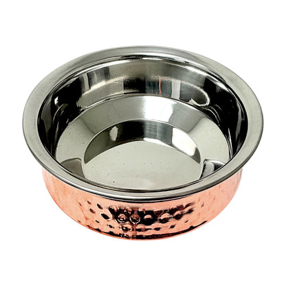 Copperexterior/ steel interior serving Handi (MOQ=ea)