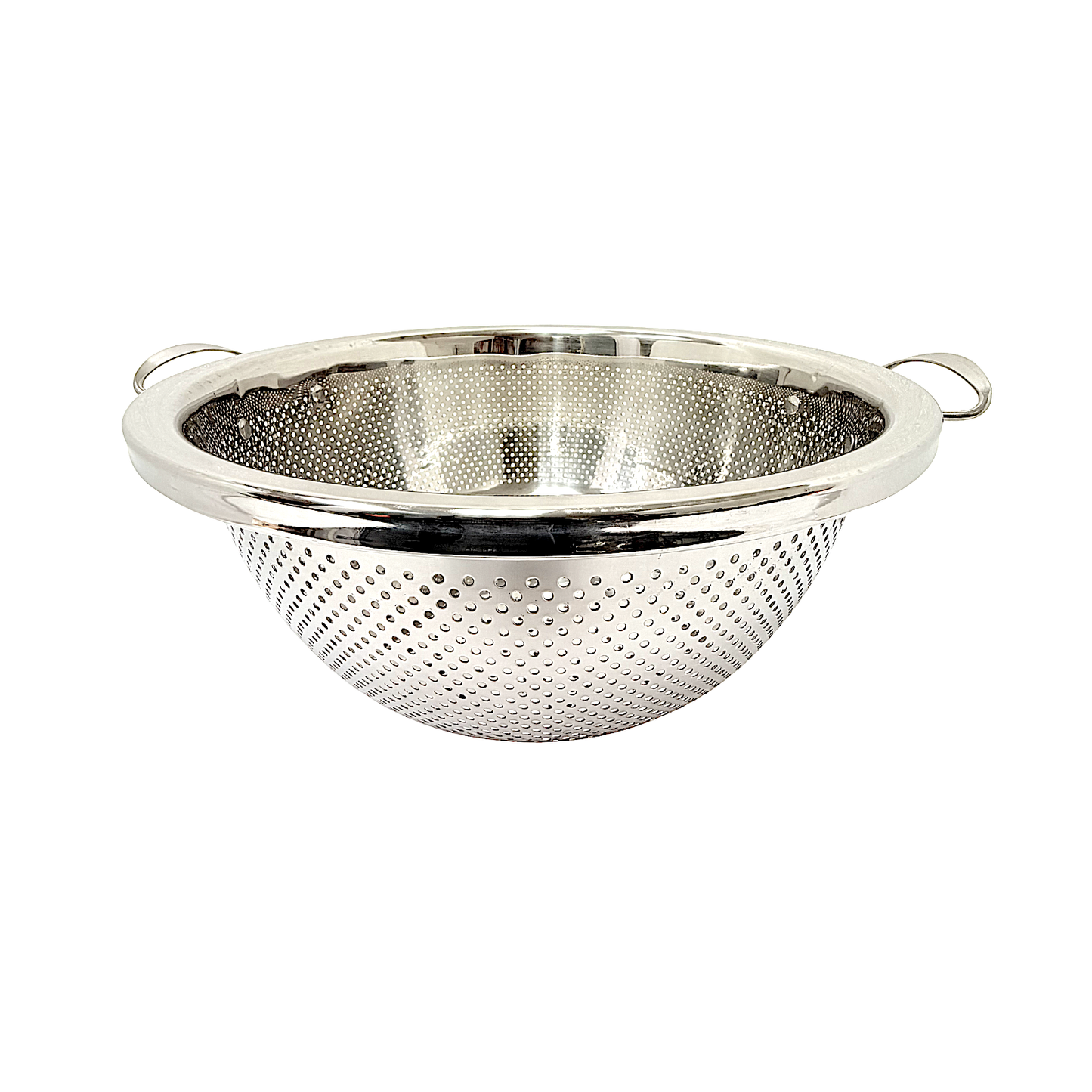 Colander steel, flat bottom (MOQ=10pc)