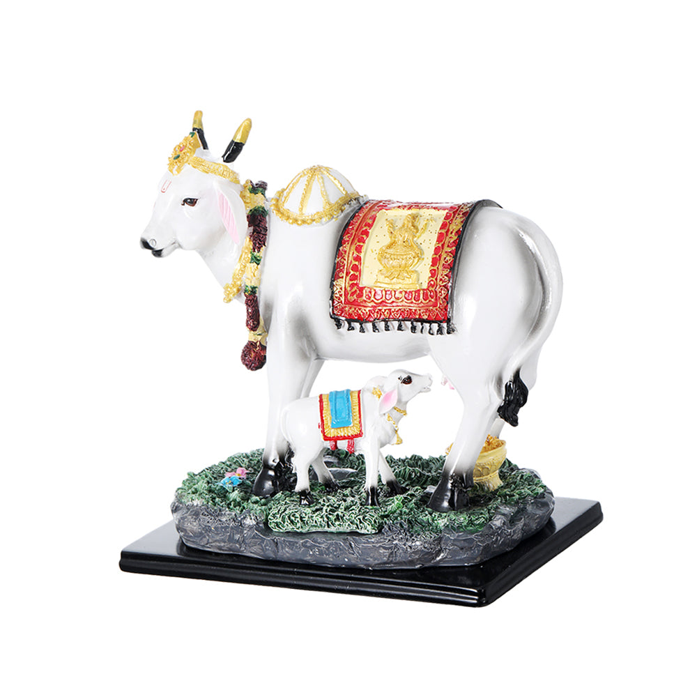 Cow with calf  8"  Glossy
