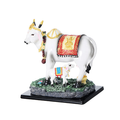 Cow with calf  8"  Glossy