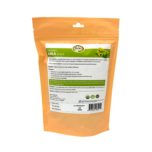 Herbi+ Organic Amla (Emblica officinalis) 3.53oz (MOQ=dz)