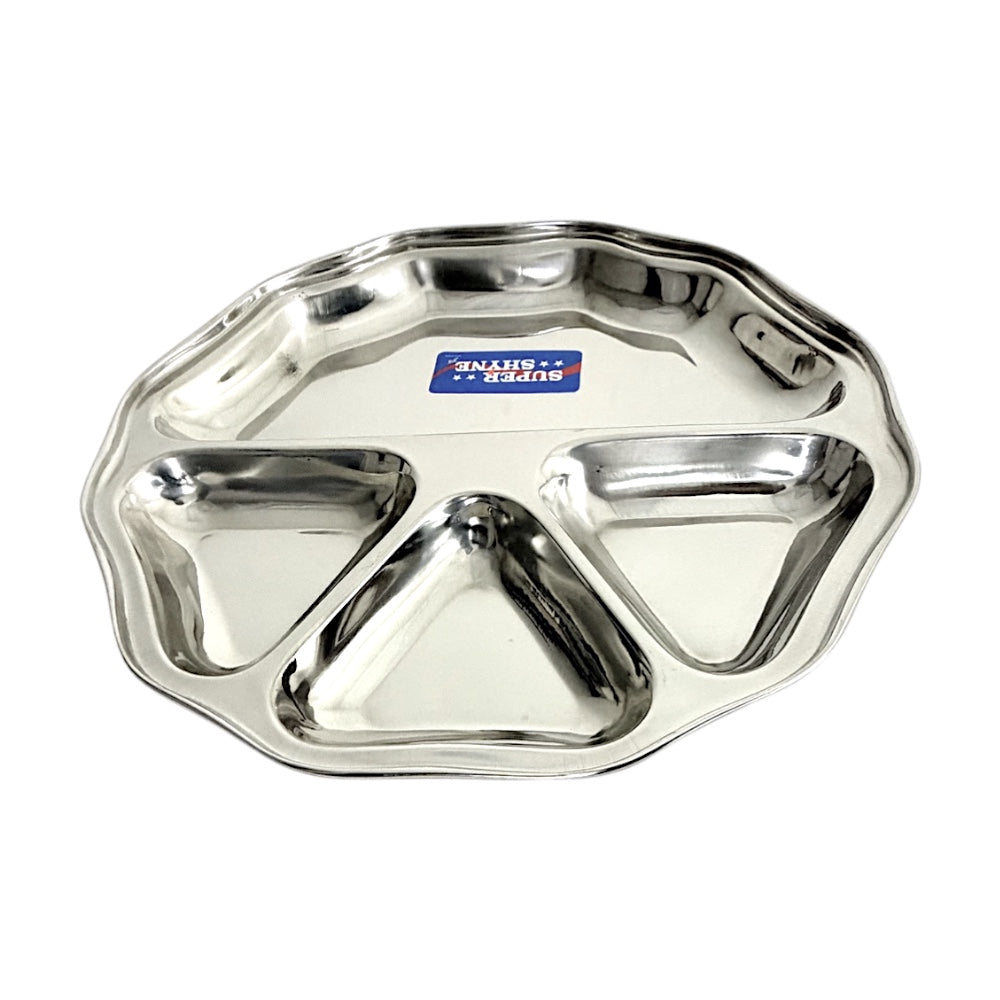 Lunch Tray 10 sided 4 sectional  (MOQ=ea)