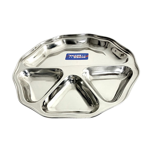 Lunch Tray 10 sided 4 sectional  (MOQ=ea)