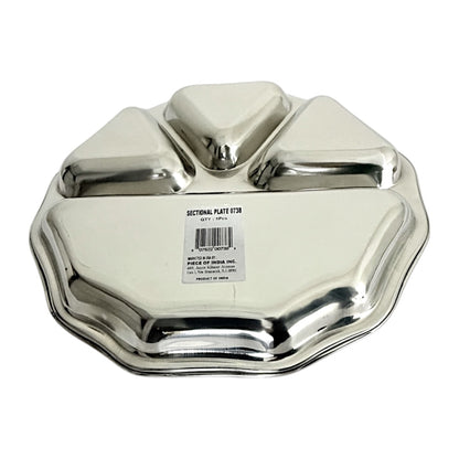 Lunch Tray 10 sided 4 sectional  (MOQ=ea)