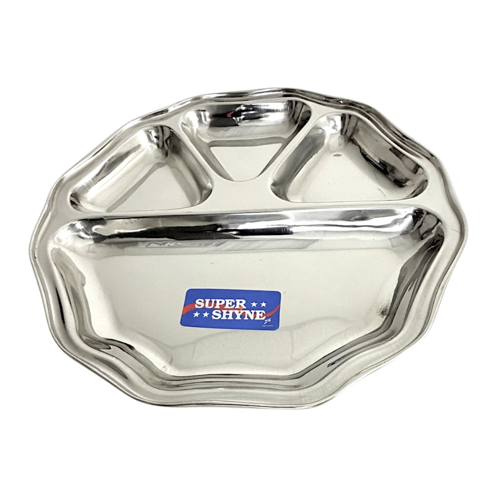 Lunch Tray 10 sided 4 sectional  (MOQ=ea)