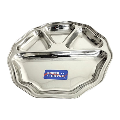 Lunch Tray 10 sided 4 sectional  (MOQ=ea)