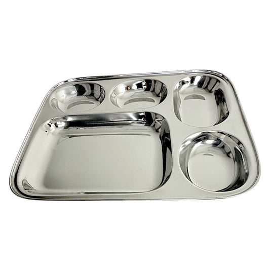 5 Sectional Lunch Tray 14.5"x12"   (MOQ=ea)