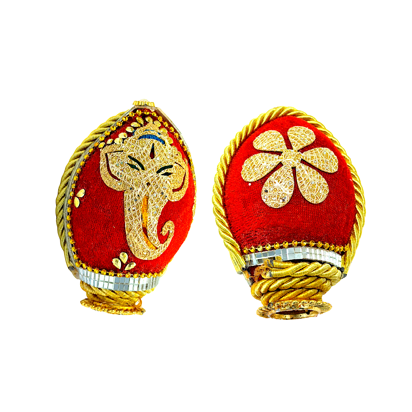 Fancy wedding coconut (4styles) (MOQ=dz)