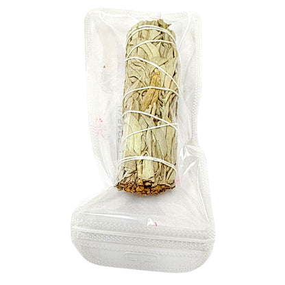 1white sage smudge stick  4"  8075223651 (MOQ=ea)