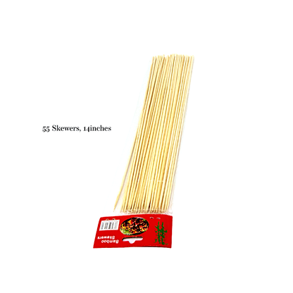 Bamboo Skewers 14" (57-3414) (MOQ=dz)