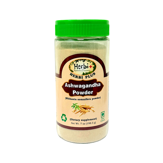 Herbi+ brand Ashwagandha powder 7oz + 1oz free (MOQ=dz)