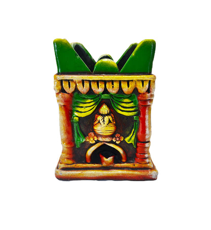 Clay Tulsi Pot 13" (MOQ=ea)