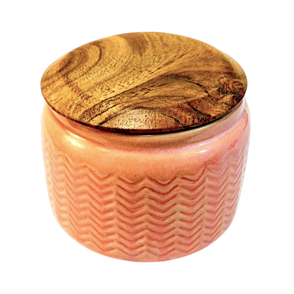 Ceramic jar, Airtight, 400g (MOQ=ea)