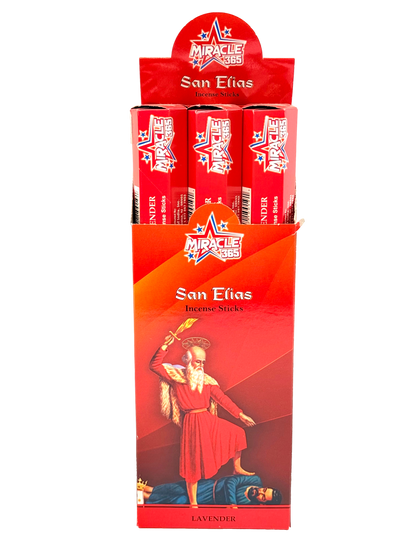 San Elias incense sticks ( 6 tubes of 20 sticks each) (MOQ=10pc)