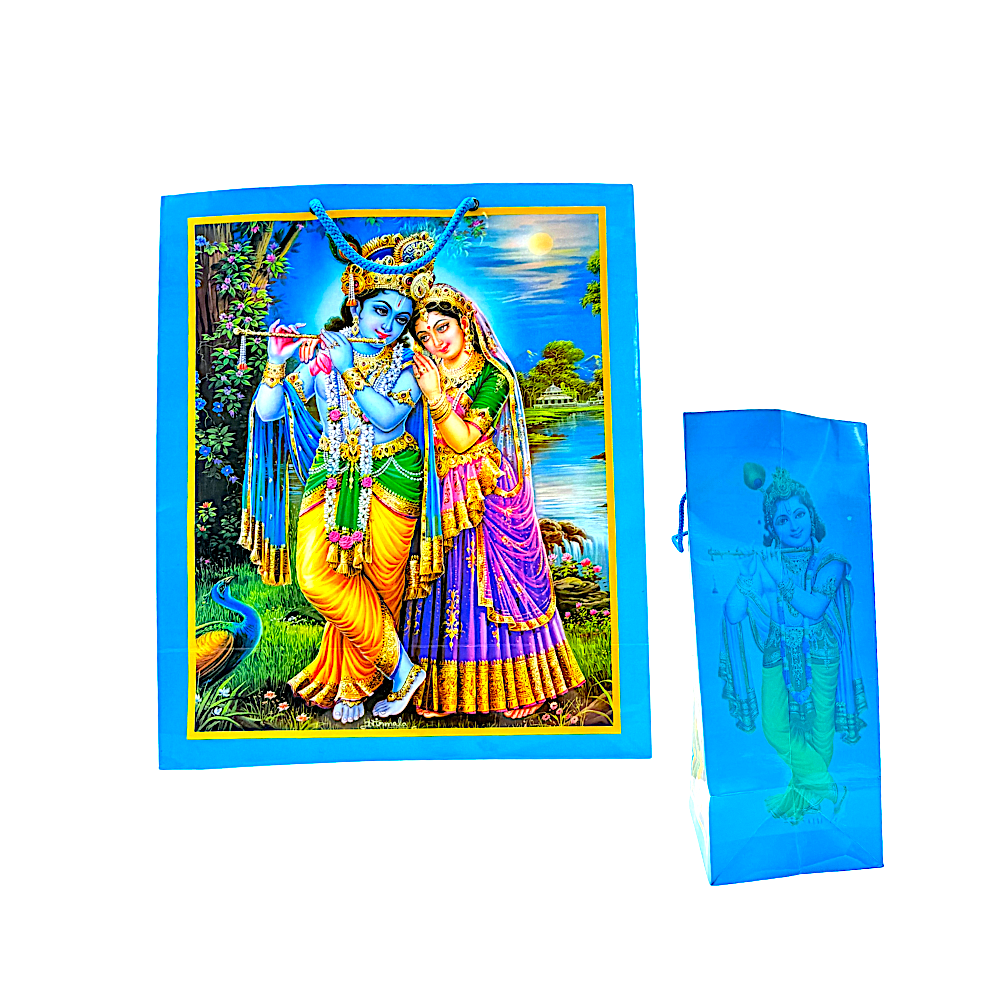 Jumbo size 21"x15"x9" high quality religious gift bags (MOQ=dz)