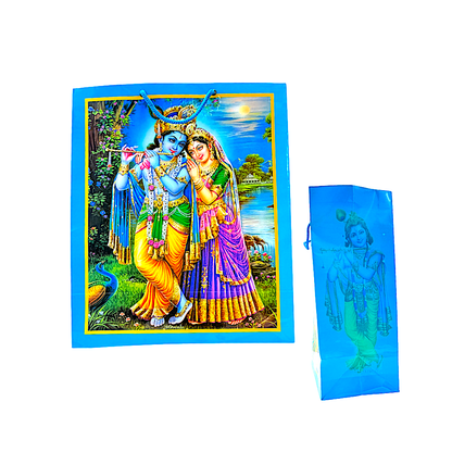 Jumbo size 21"x15"x9" high quality religious gift bags (MOQ=dz)