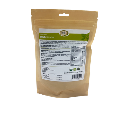 Herbi plus Organic Tulsi (Holy Basil) powder 7oz (Anti viral) (MOQ=dz)