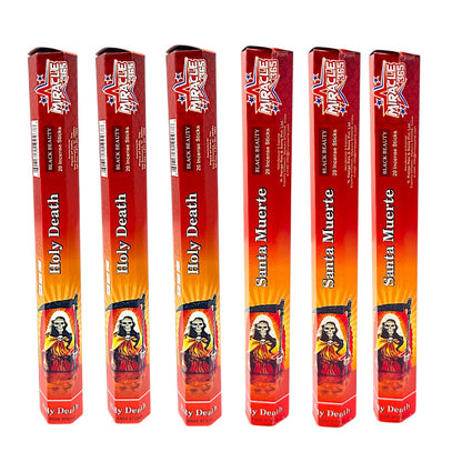 Miracle 365 Holy Death (6 tubes of 20 incense sticks each) frag Black Beauty (MOQ=10pc)