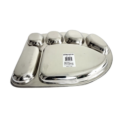 Lunch Tray U Shape 5 and 6 sectional  (MOQ=ea)