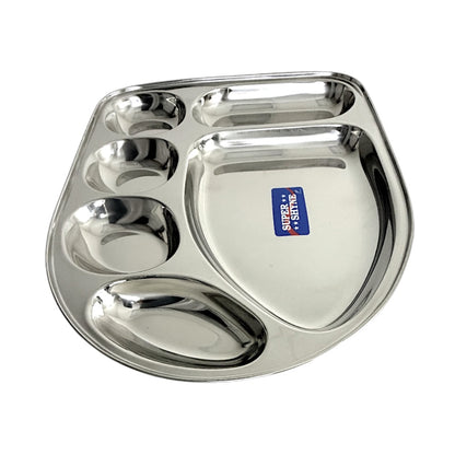 Lunch Tray U Shape 5 and 6 sectional  (MOQ=ea)
