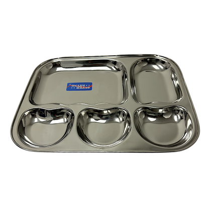 Lunch tray 5 sectional   (MOQ=ea)