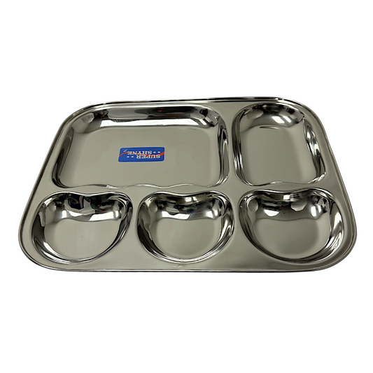 Lunch tray 5 sectional   (MOQ=ea)