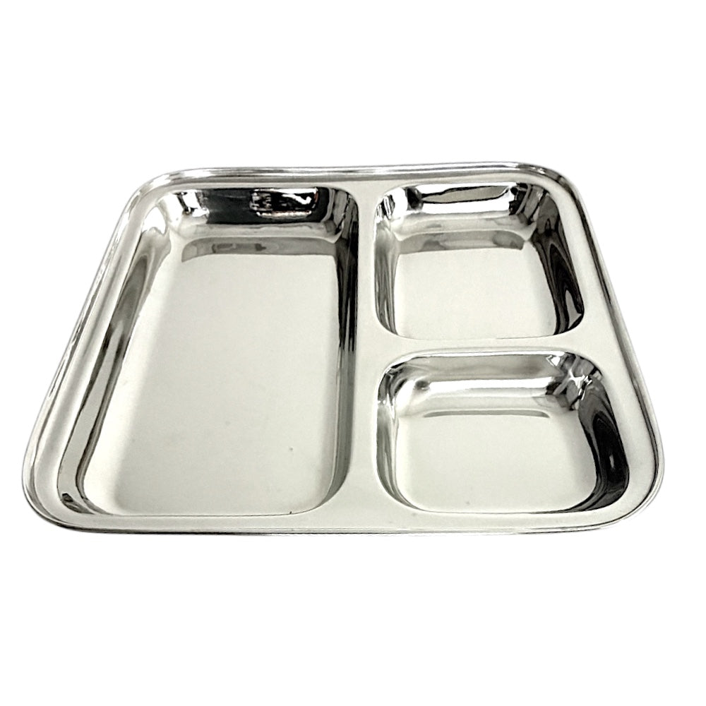 Lunch Tray Junior 3 sectional  (MOQ=ea)