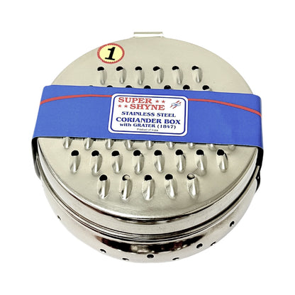 Container 2 in 1 leaf storage and grater size 1, 4.5 Inch (MOQ=ea)