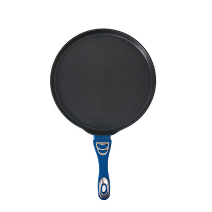 Non stick Tawa, Blue Handle 11.8"