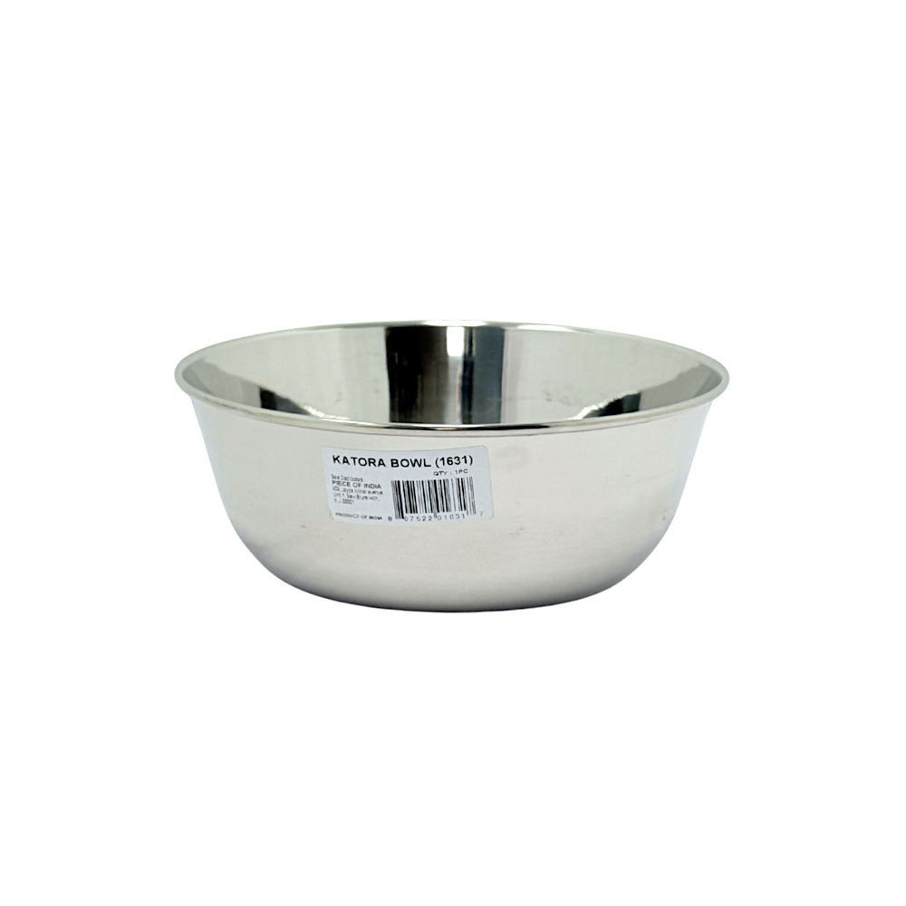 Bowl steel W7" H: 3"