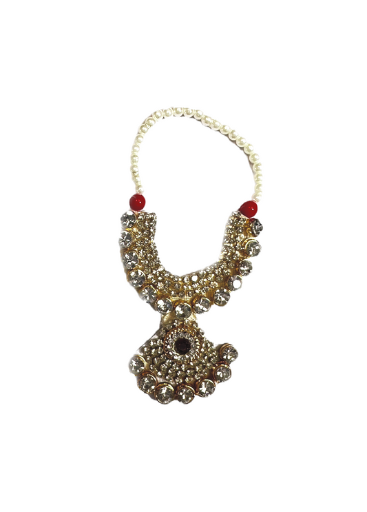 Garland for Devi/Devta with jewels, 3" inches