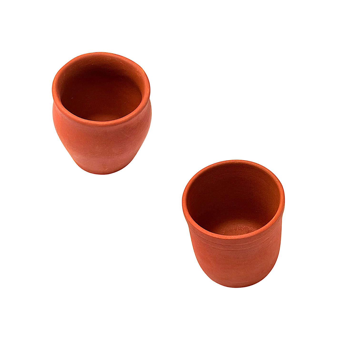 Clay kullad set of 6 (Straight or curved) 3516 (MOQ=ea)