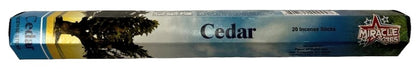 Miracle 365 Cedar (6 tubes of 20 incense sticks each) (MOQ=10pc)