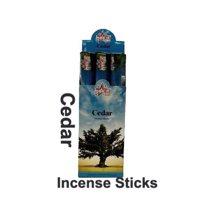Miracle 365 Cedar (6 tubes of 20 incense sticks each) (MOQ=10pc)