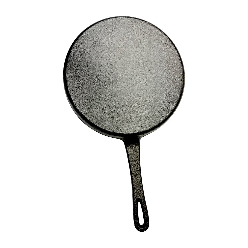 10.5" Cast Iron Tawa w bent edges (54-1605)  (MOQ=ea)