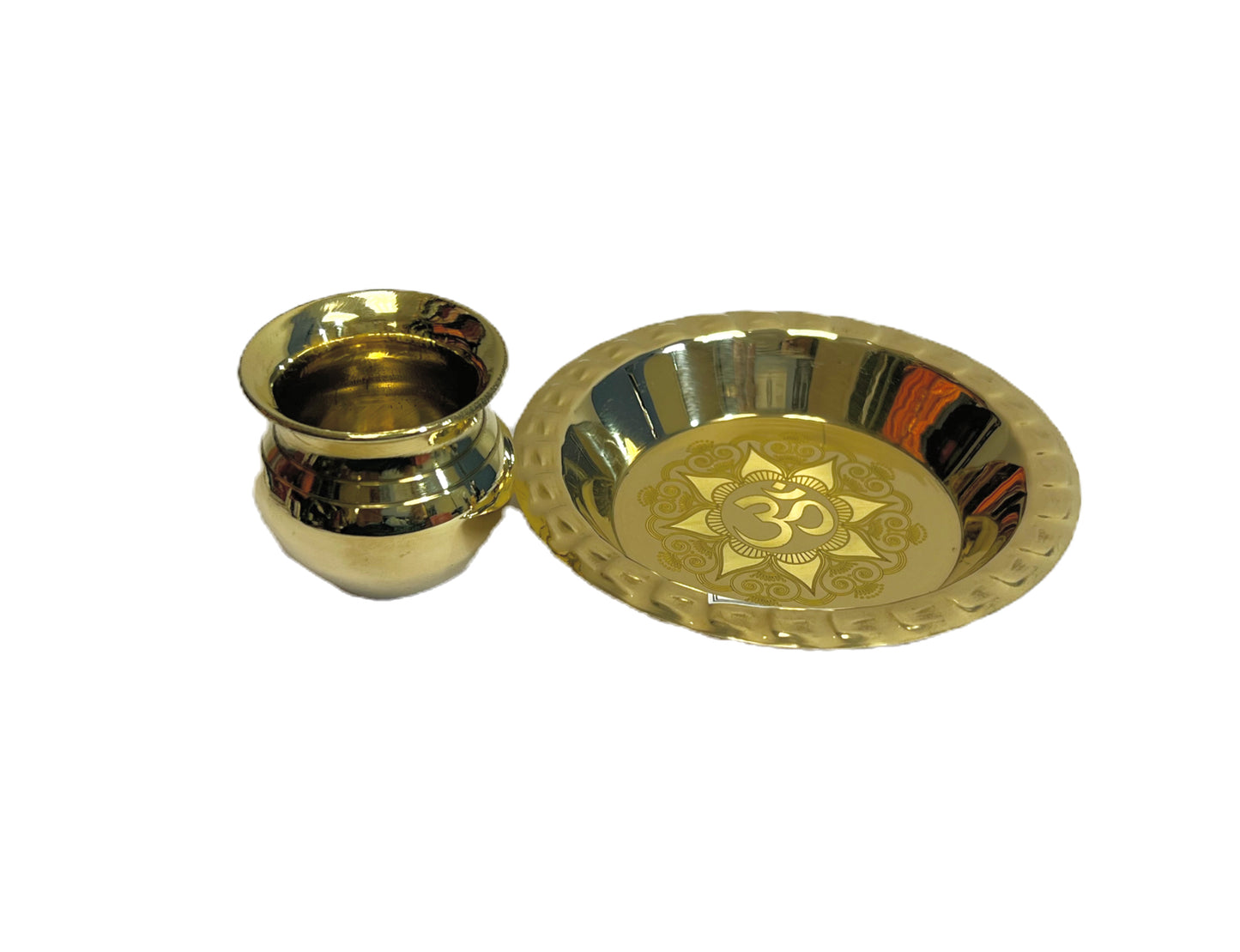 Thali Lota Set 4" (MOQ=ea)