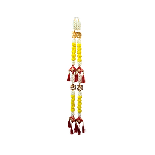 Door threshold hanging pair of 3ft hangings with religious design assorted colors(Thoran) (MOQ=ea)