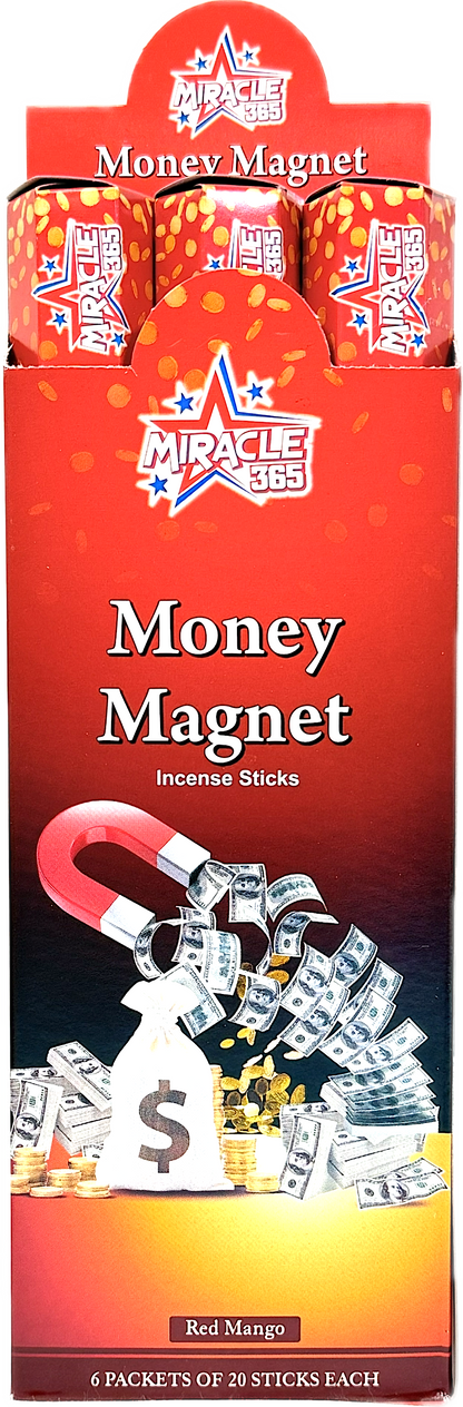 Miracle 365 Money Magnet(6 tubes of 20 sticks) (MOQ=10pc)
