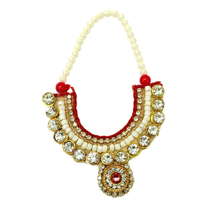Garland for Devi/Devta with jewels, 3"