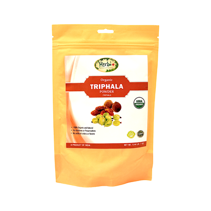 Organic Herbi Plus Triphla Powder 200g 7oz (MOQ=dz)