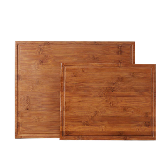 Cutting board Set of 2 15inch and 12 inch Dark bamboo set