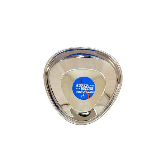 Small steel bowl (tazon triangulo) triangle (MOQ=dz)