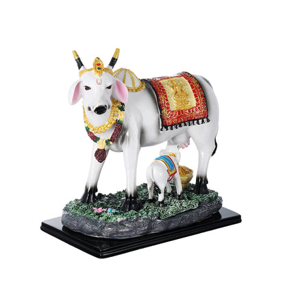 Cow with calf  8"  Glossy