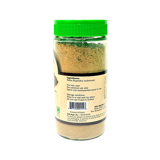 Herbi plus Ritha Powder 200g  (Sapindus Mukorossi) (MOQ=dz)