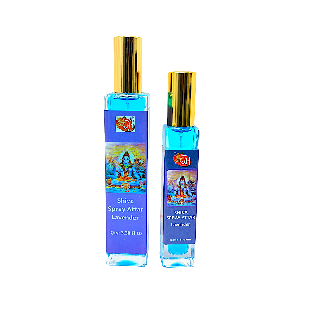 Jai Hanuman brand Shiva spray attar (perfume) Lavender 100ml (MOQ=dz)