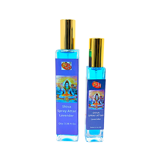 Jai Hanuman brand Shiva spray attar (perfume) Lavender 100ml (MOQ=dz)