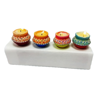 4 Matki w wax (pastel colors) (MOQ=30pc)