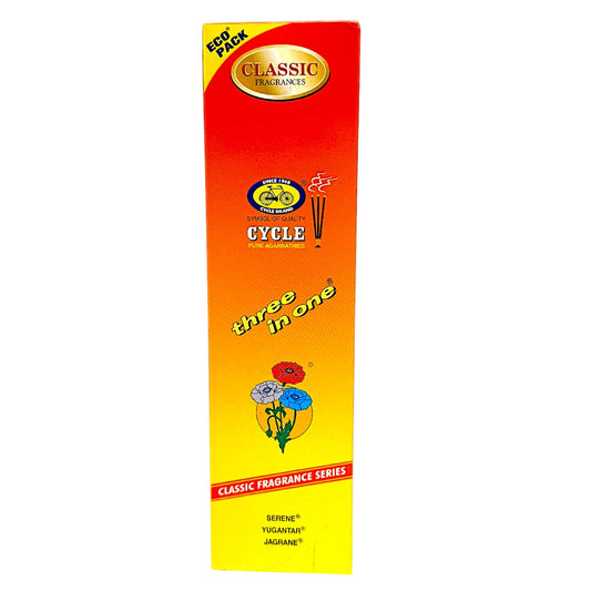 Cycle Brand 3 in 1 (ECONOMY SIZE) with 100 sticks divided in lilly, intimate and fancy*1dz (MOQ=dz)