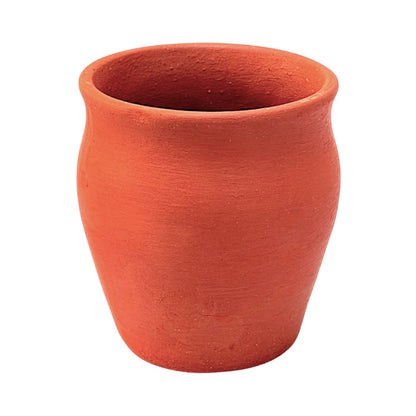 Clay Kulladh (glass) curve top - set of 6, 4 oz (MOQ=ea)