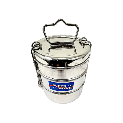 Modern tiffin Three part (MOQ=ea)